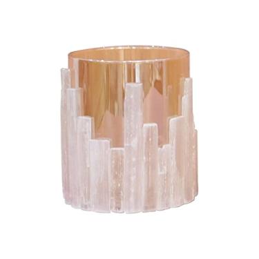 Imagem de YYBOES Vasos para flores, enfeite de vaso de cristal decoração de casa arranjo de flores vasos hidropônicos vasos de flores vasos decorativos, adequado para lareira, quarto, cozinha, sala de estar (