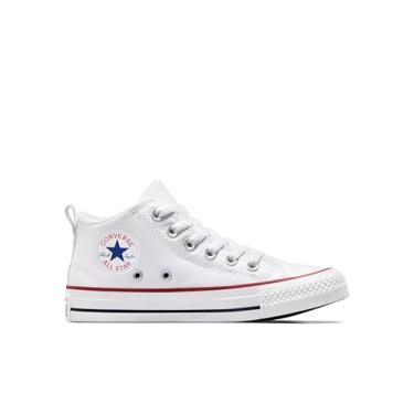 Imagem de Converse Tênis infantil unissex Chuck Taylor All Star Malden Street (criança grande), Branco/vermelho/azul., 20