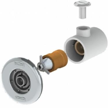 Imagem de Dispositivo De Hidromassagem Pratic 1 1/2 Abs/inox Tubo 50 Sodramar