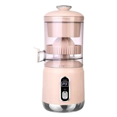 Imagem de Genérico, Espremedor de Frutas Laranja Elétrico 125W 850ml Extrator Portátil Bivolt Recarregável via USB Rosa