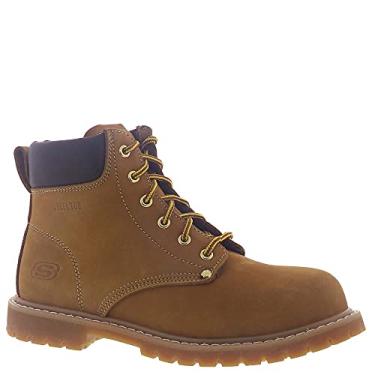 Imagem de Skechers Bota feminina Work Cottonwood-Etah, Trigo, 9.5