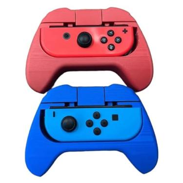 Imagem de Suporte Gamepad Grip Para Joycon Controle Nintendo Switch