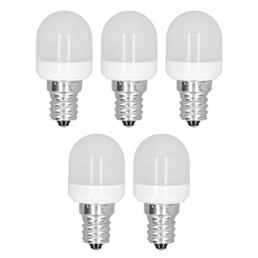 Imagem de Lâmpadas de teto de 1,5 W, luz ambiente suave, base E12, lâmpadas LED para sala de estar, sala de leitura, material de PC (luz quente)