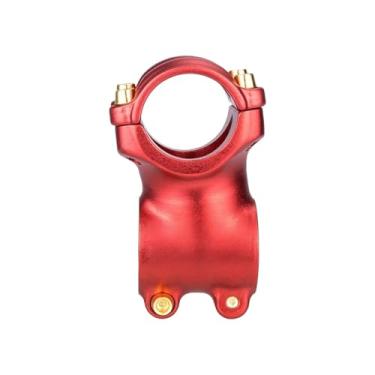 Imagem de Mesa de Bicicleta MTB/Estrada CNC de 45mm Leve com 7 Graus e 31,8mm de Diâmetro, Colorida, para Gravel, XC e AM.(45 stem- red)