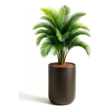 Imagem de Vaso decorativo de 1 metro com formato de palmeira.