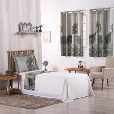 Imagem de Jogo de Lençol Solteiro Boy 3 Peças 300 Fios – Estampa Digital em Poliéster com Lençol de Elástico, Lençol com Vira e Fronha Aba Americana