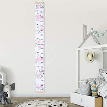 Imagem de Generic Padrão de Desenho Animado, Medida de Infantil, Gráfico de Crescimento, Decoração de Quarto de Casa, Brinquedo Fácil de Usar, Madeira/pano, 8,3 Polegadas para Crianças (5)