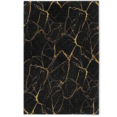 Imagem de Quebra-cabeça artístico de mármore preto clássico 1000 peças adultos desenho animado arte animal criativo divertido presentes adultos presentes de festa elefante branco, 1000 peças, 75 x 50 cm