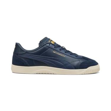 Imagem de PUMA Tênis masculino Porsche Legacy X Club 5V5 Lux com cadarço casual - azul, Azul, 42