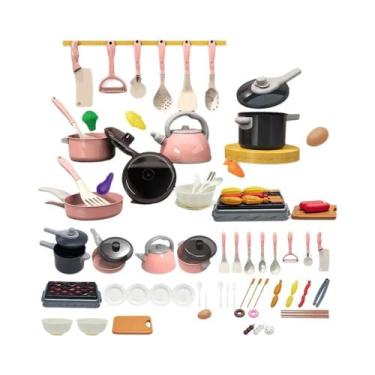 Imagem de Conjunto De Brinquedos De Cozinha Para Crianças 92/69/59 PCS Mini Comi