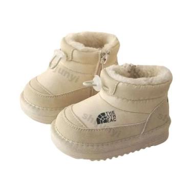 Imagem de Botas De Inverno Para Meninos E Meninas, Calçados Impermeáveis E Quent