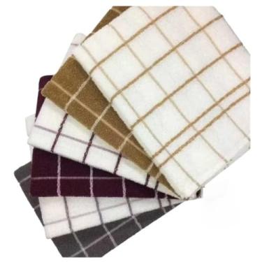 Imagem de Kit 2 Panos de Cozinha Atoalhados 6 e 8 Unidades para Churrasqueira e Área Gourmet, Absorventes e Resistentes, Fácil Limpeza e Uso Diário (6 VARIADOS)