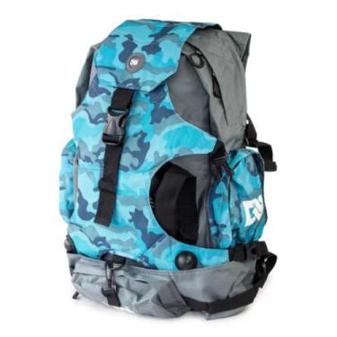 Imagem de Mochila IS para Patins - Denuoniss Camuflada Azul
