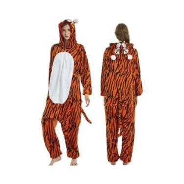 Imagem de Fantasia De Cosplay Kigurumi Para Adultos Em Formato De Animais: Leão,