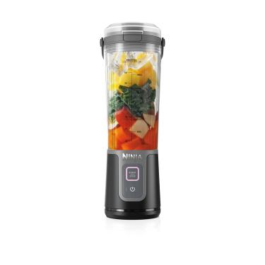 Imagem de Ninja Blast Liquidificador Portátil Bivolt, Sem Fio, Recipiente de 470ml, Liquidificador Pessoal para Shakes e Smoothies, Livre de BPA, Tampa à Prova de Vazamento, Recarregável via USB-C
