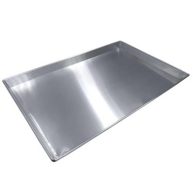 Imagem de Kit 5 Assadeiras Alumínio Forma Lisa Para Pães Doce 58X70 Innal