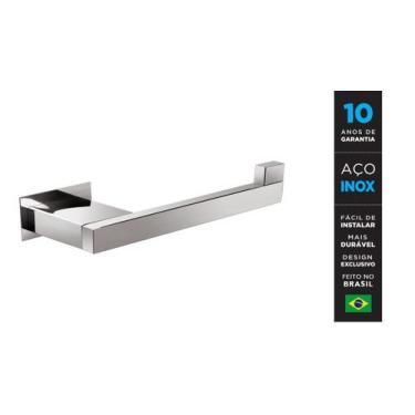 Imagem de Toalheiro De Rosto Unilateral Inox - Kromus RT0304-U