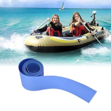 Imagem de KIMISS Remendo de Reparo de Pvc de 5x100cm para Barcos de Pesca Infláveis, Caiaques, Jangadas, à Prova d'água, Engrossado e Fácil de Usar para Brinquedos Aquáticos (#4)
