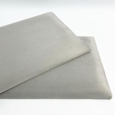 Imagem de KIT 10 Módulos de Cabeceira Estofada 20x45 cm para Cama Solteiro Casal Queen King – Modular e Autocolante(Cinza Claro,King- 10 Placas)