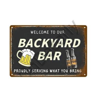 Imagem de Placa De Metal Vintage Para Bar, Pub, Clube, Caverna Do Homem, Arte De