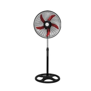 Imagem de Ventilador Pedestal Premium 60W 110V 5 Pás 50cm Altura Ajustável 95-125cm Base Estável Design Moderno Silencioso