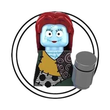 Imagem de Boneco Miniatura De Bloco De Montar Assassinos Palhaços Do Filme De Te