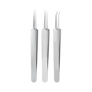 Imagem de Ferramenta De Precisão Para Acne E Cravos, Pinça Extratora De Espinhas