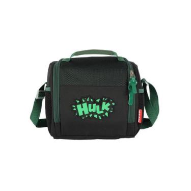 Imagem de Lancheira Térmica Marvel Hulk Verde Luxcel LA50024AG Lançamento 2026