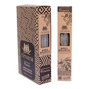 Imagem de Incenso Defumador Nirvana Premium - Breu Branco: Elevação Espiritual -