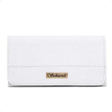 Imagem de Carteira Feminina Porta Moedas Cartões Moderna Estilosa Luxo 8120 Resistente Luxuosa Schiareli-Feminino