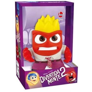 Imagem de Boneca Vinil Raiva Divertida Mente Lider