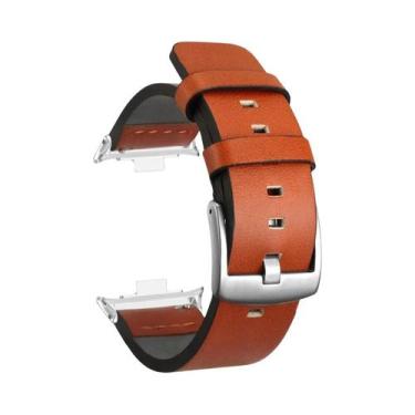 Imagem de Pulseira De Couro Esportiva Para Redmi Watch 4/5 E Xiaomi Mi Band 8 Pr