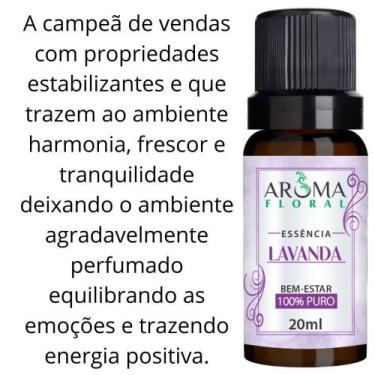 Imagem de Essência de Lavanda Francesa Para Aromatizador Difusor Elétrico - - Ar