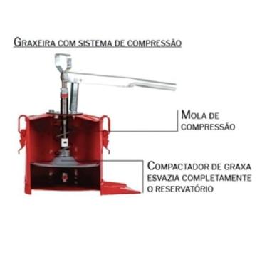 Imagem de Graxeira Manual Hidromar 7kg - Bomba De Graxa - Frete Grátis - Hydronl