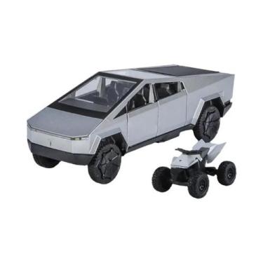 Imagem de Modelo De Brinquedo Cybertruck Pickup Em Escala 1:32, De Liga Metálica