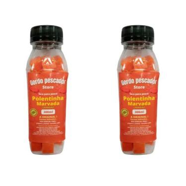 Imagem de 2 Polentinha Marvada Para Pesca Caranguejo 300ml - Gordo Pescador - Di