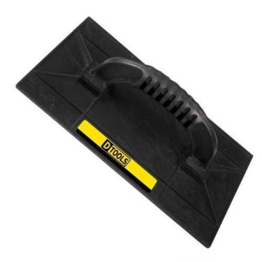 Imagem de Desempenadeira Plástica 17x30cm Para Alisar Reboco - Cabo Anatômico - 