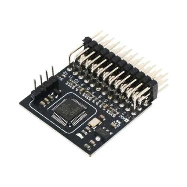 Imagem de Receptor PWM 2.4G 12CH CRSF ELRS RX 2400RX Para Drones RC FPV, Carros,
