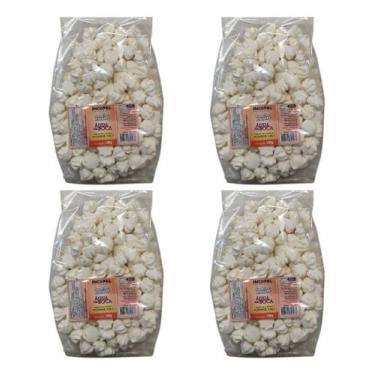 Imagem de Mini Suspiros Com 4 Pacotes De 140g Aprox, 800 Unid. Branco - INCOPAL