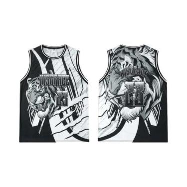 Imagem de Camisetas De Basquete Artísticas Com Impressões Gráficas Únicas E Desi