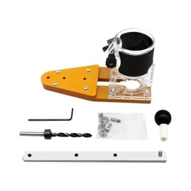 Imagem de Fresadora Elétrica Makita Para Corte Circular, Ferramenta De Marcenari