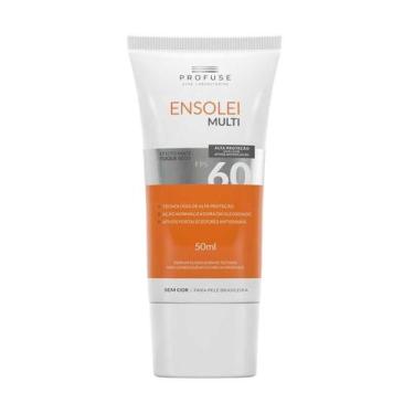 Imagem de Protetor Solar Ensolei Multi FPS 60 Efeito Mate Profuse Sem Cor 50ml