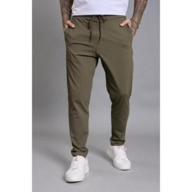 Imagem de Calça Casual Flexível Masculina em Poliamida Dialogo Cor:;Tamanho:G;Genero:Masculino;Idade:Adulto-Masculino