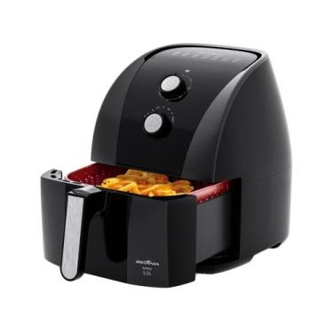 Imagem de Air Fryer Britânia 5,5l Antiaderente Redstone 1500w BFR50 Cor Preto, P