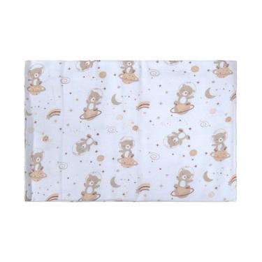 Imagem de Cueiro para Bebê 3 Unidades 1,00 m x 80 cm Flanelado Bublim