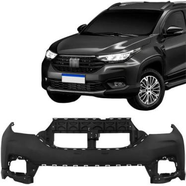 Imagem de Parachoque Dianteiro Strada 2021 2022 Preto Texturizado - R2a