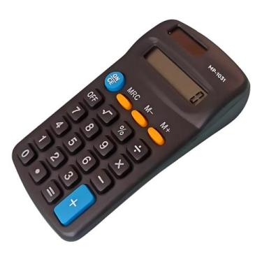 Imagem de Calculadora Manual 1031 8d Preto - MASTER PRINT