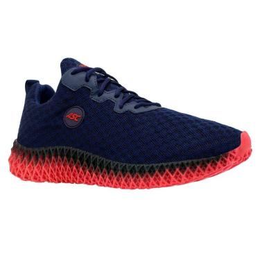 Imagem de Tenis Ghost 2 Masculino e Feminino Esportes Academia Marinho e Vermelho Ascension-Unissex