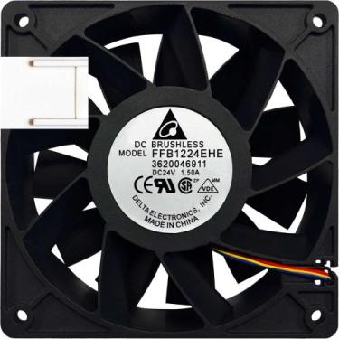 Imagem de Cooler FFB1224EHE 24V 1.50A 36W 4L 4P 120X120X38MM B3 - Delta Eletroni
