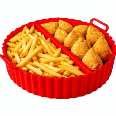 Imagem de Forma de Silicone com Divisória Air Fryer: A Revolução na Cozinha para